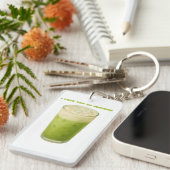 抹茶、抹茶が大好き キーホルダー (正面右)