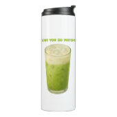 抹茶、抹茶が大好き タンブラー (回転左)