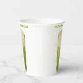 抹茶、抹茶が大好き 紙コップ (右)