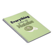 抹茶、抹茶の方が美味しい抹茶 ノートブック (右側)