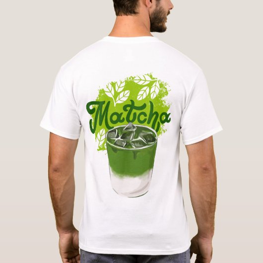 抹茶 Tシャツ (裏面)