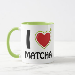 抹茶Tシャツが大好き マグカップ