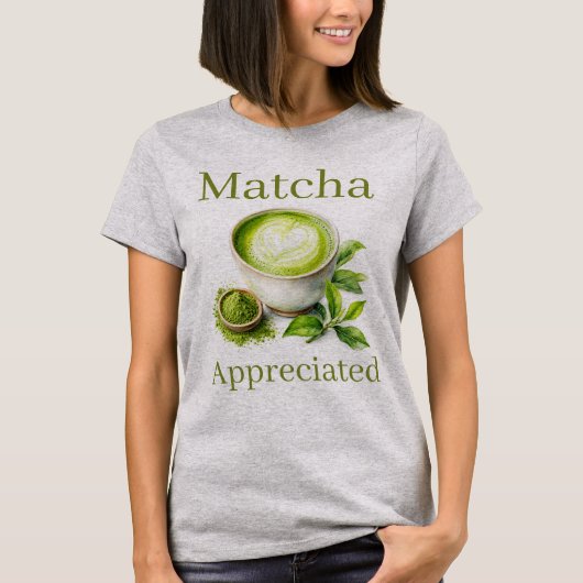 抹茶Tシャツ Tシャツ (正面)