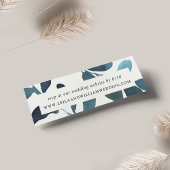 押されたボ結婚タニカルのWebサイトRSVPカード