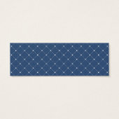 押されたボ結婚タニカルのWebサイトRSVPカード (裏面)