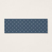 押されたボ結婚タニカルのWebサイトRSVPカード (裏面)