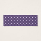 押されたボ結婚タニカルのWebサイトRSVPカード (裏面)