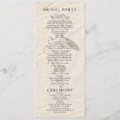 押された花みすぼらしいガーデンシック プログラム (裏面)