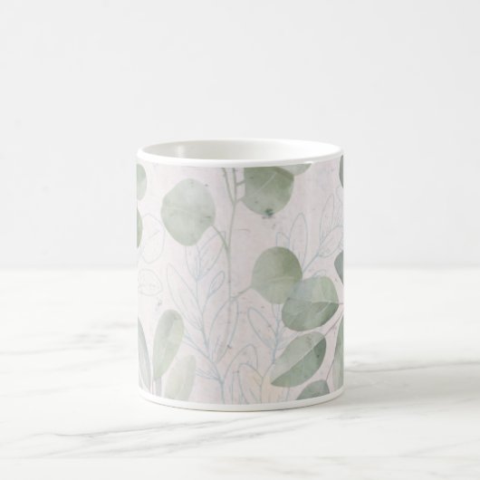 押された花マグカップ、春フローラ自然 コーヒーマグカップ (中央)