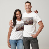 押しかけますBattlements (キャンバスの油)に Tシャツ (ユニセックス)