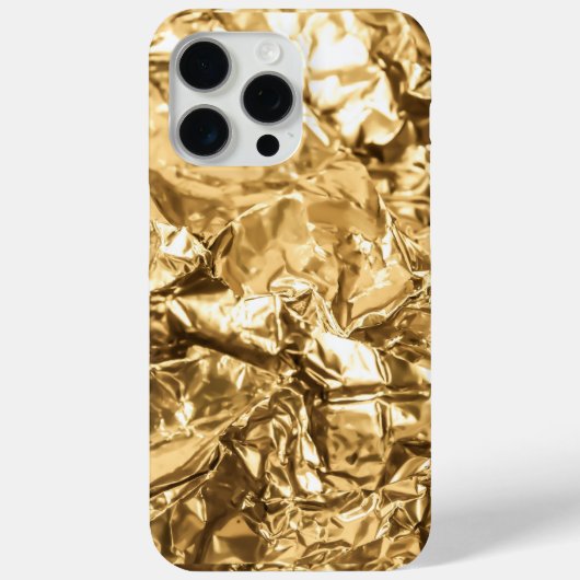 押しつぶされた金の折り目 Case-Mate iPhoneケース (裏面)