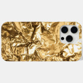 押しつぶされた金の折り目 Case-Mate iPhoneケース (裏面 (横))