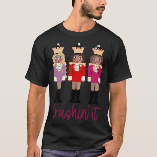 押しつぶす Tシャツ (正面)