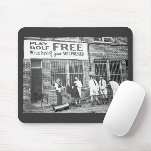(押してあなたのスーツをもらう間)自由な演劇のゴルフ マウスパッド (マウス)