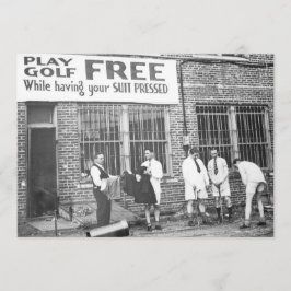 (押してあなたのスーツをもらう間)自由な演劇のゴルフ 招待状
