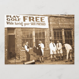 (押してあなたのスーツをもらう間)自由な演劇のゴルフ 招待状