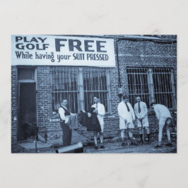 (押してあなたのスーツをもらう間)自由な演劇のゴルフ 招待状