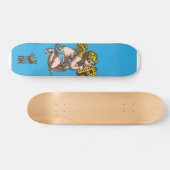 !押して下さい!! スケートボード (横)