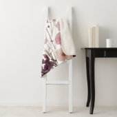 押しカスタムたドライフラワーブランケット シェルパブランケット (インサイチュ)