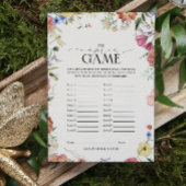 押しフローラエプロンゲームブライダルシャワーゲーム