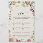 押しフローラエプロンゲームブライダルシャワーゲーム (正面)