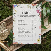 押し上げ下げフローラブライダルシャワーゲーム