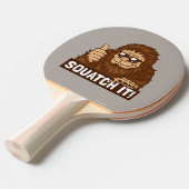 押し付ける 卓球ラケット (正面アングル)