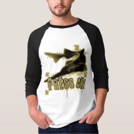 押し付ける Tシャツ