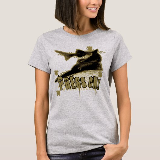 押し付ける Tシャツ (正面)