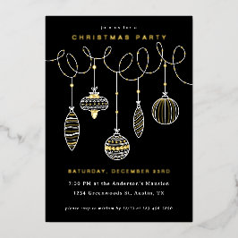 押し付け加工クリスマスオーナメント 箔シーズンカード