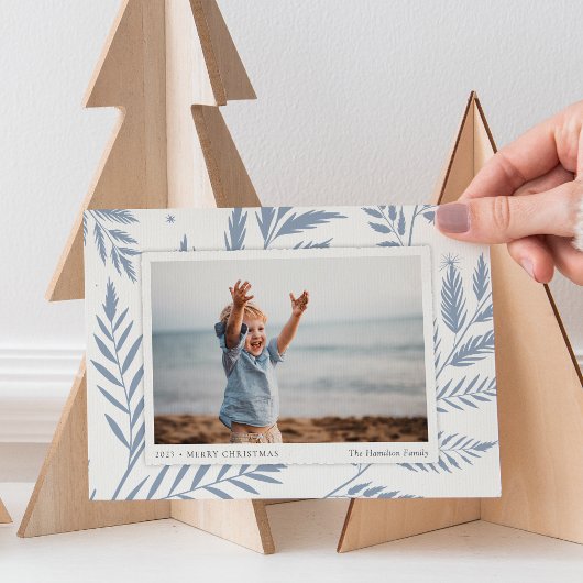 押し付け植物水平写真 シーズンカード