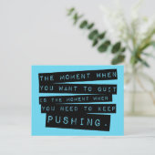 押し保引用文 ポストカード (スタンド正面)