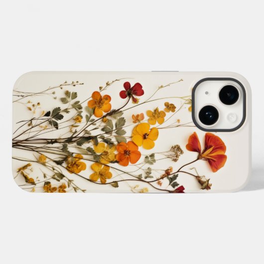 押し山フェミニン花のギフト Case-Mate iPhoneケース (裏面 (横))