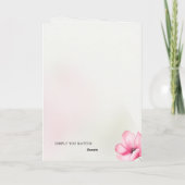 押し潰されそうな時 - 励ましのカード サンキューカード (裏面)