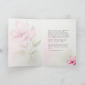 押し潰されそうな時 - 励ましのカード サンキューカード (内部)