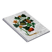 押し潰しつる植物1 ノートブック (右側)