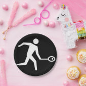 押し潰しプレーヤーアイコン ペーパープレート (パーティー)