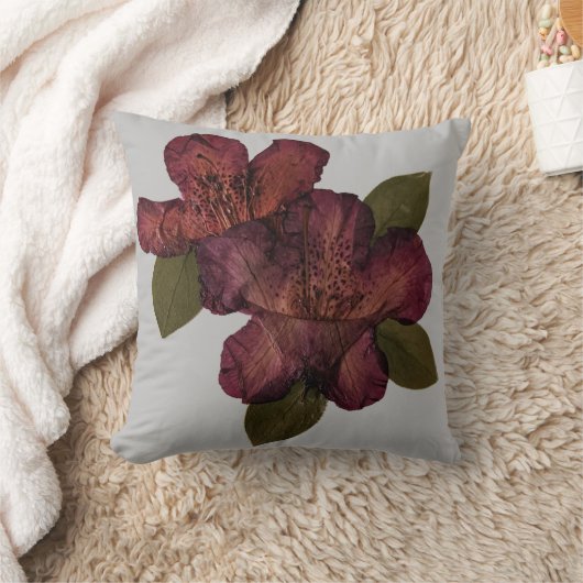 押し花ひげ クッション (ブランケット)