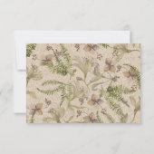 押し花サンキューカード サンキューカード (裏面)