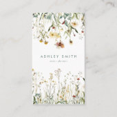 押し花ソーシャルメディア名刺 名刺 (正面)