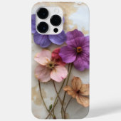押し花フローラ植物性プリント自然 Case-Mate iPhoneケース (裏面)