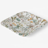 押し花フローラ水彩 ペーパープレート (傾斜あり)