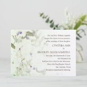 押し花結婚の 招待状 (スタンド正面)