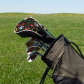 押し花,ボホワイルドフラワー,ヴィンテージボタニカ ゴルフヘッドカバー (インサイチュ)