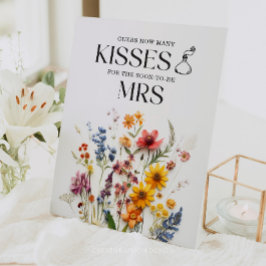 押し花 ワイルドフラワー キスの数 サイン