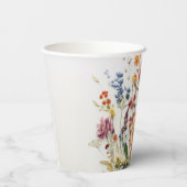 押し花 ワイルドフラワー ボヘミア ブライダルシャワー 紙コップ (裏面)