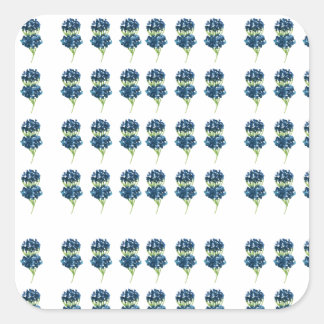 押し花Tシャツ、Boho Wildflowers スクエアシール