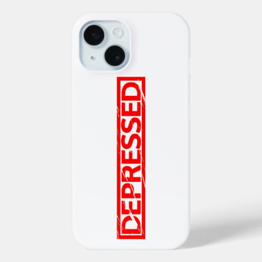 押し込みスタンプ Case-Mate iPhoneケース (裏面)