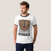 押し込み愛国者のグリズリーTシャツ Tシャツ (正面フル)