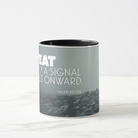 押し進める マグカップ (中央)